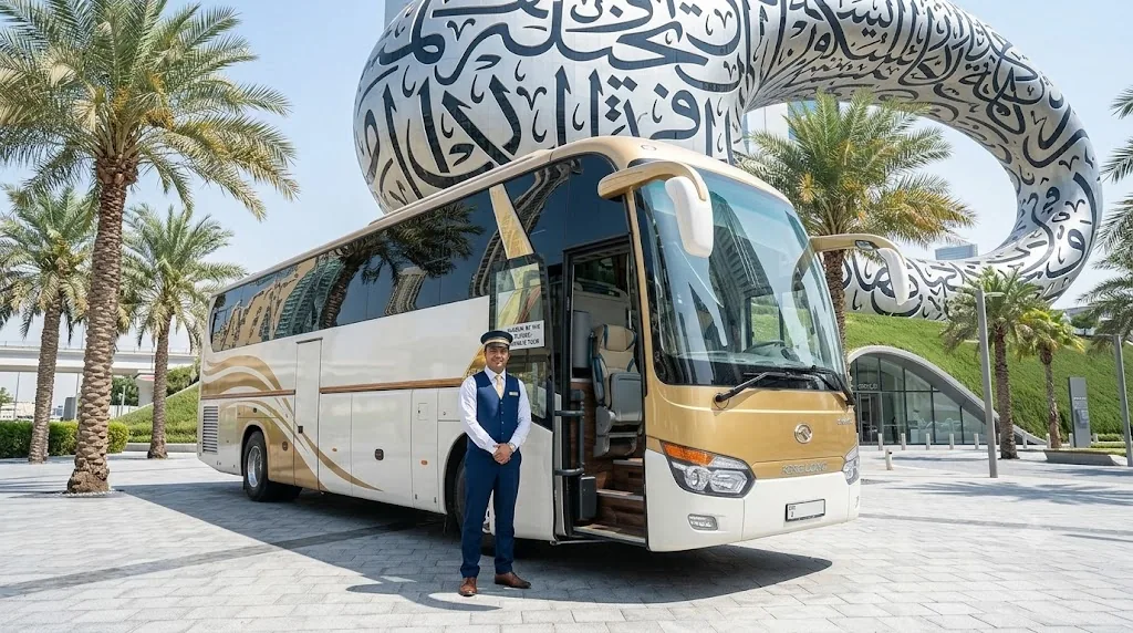 Dubai Bus Rental with Driver 1