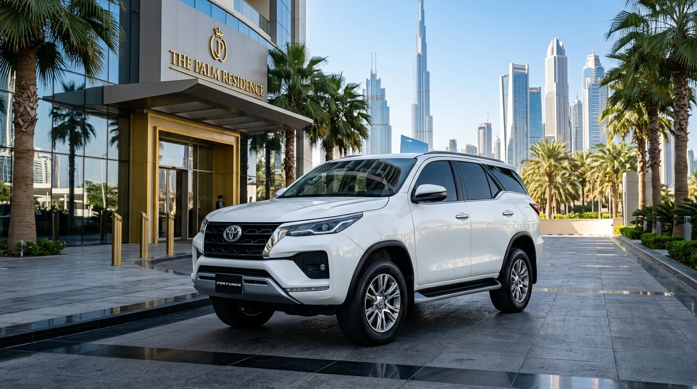 Dubai SUV Car with Driver