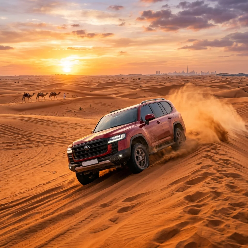 Dubai Morning Desert Safari | Private Tour with Transfers - Slide 1
