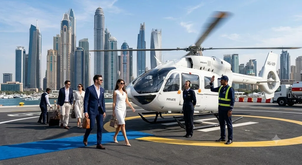 Helicopter Tours in Dubai 4