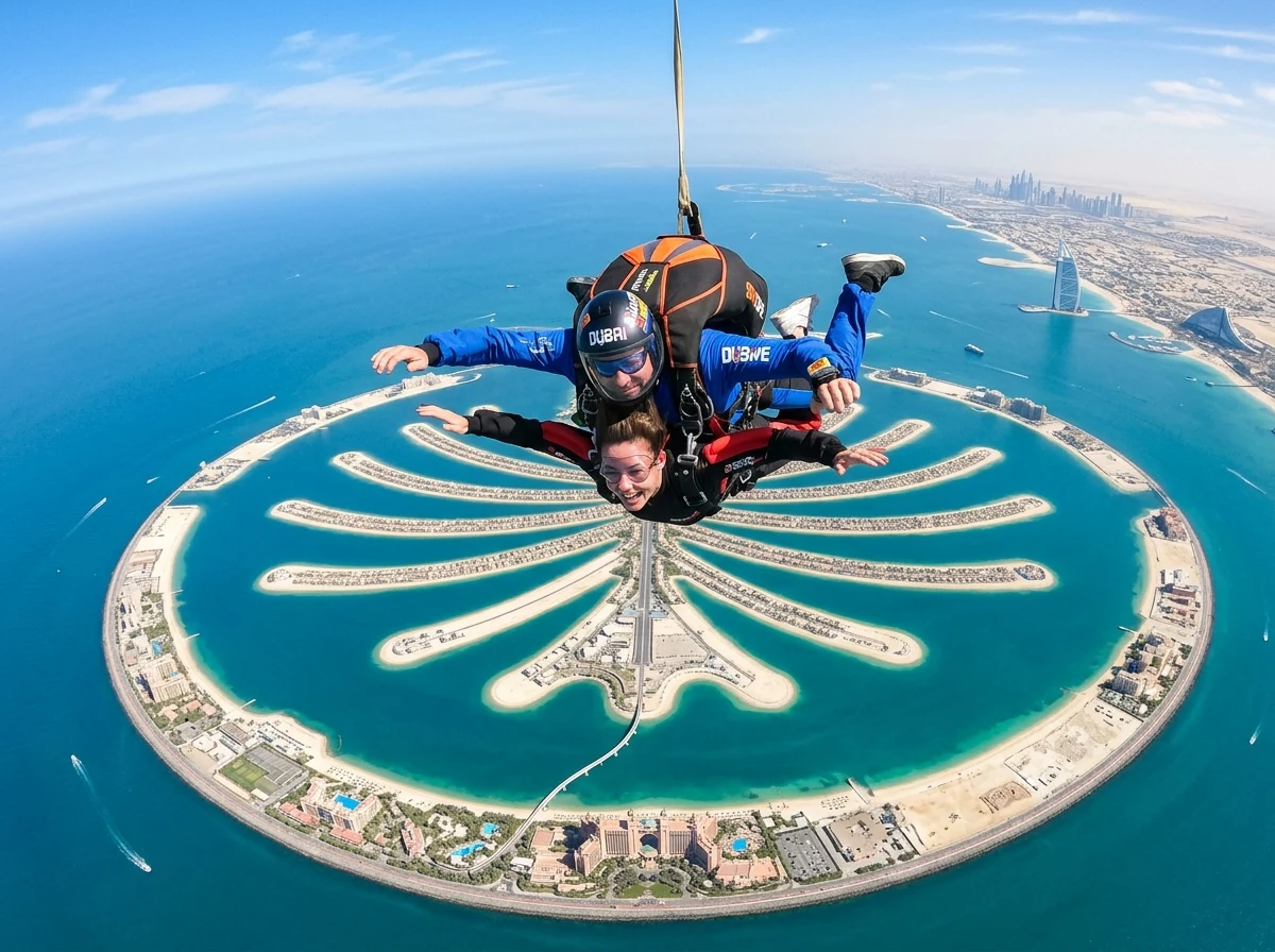 Skydiving Dubai