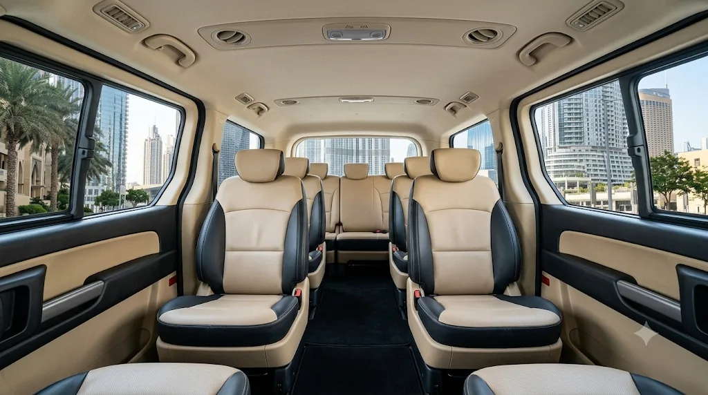 Dubai Van with Driver 2