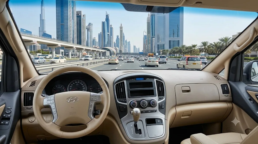 Dubai Van with Driver 4