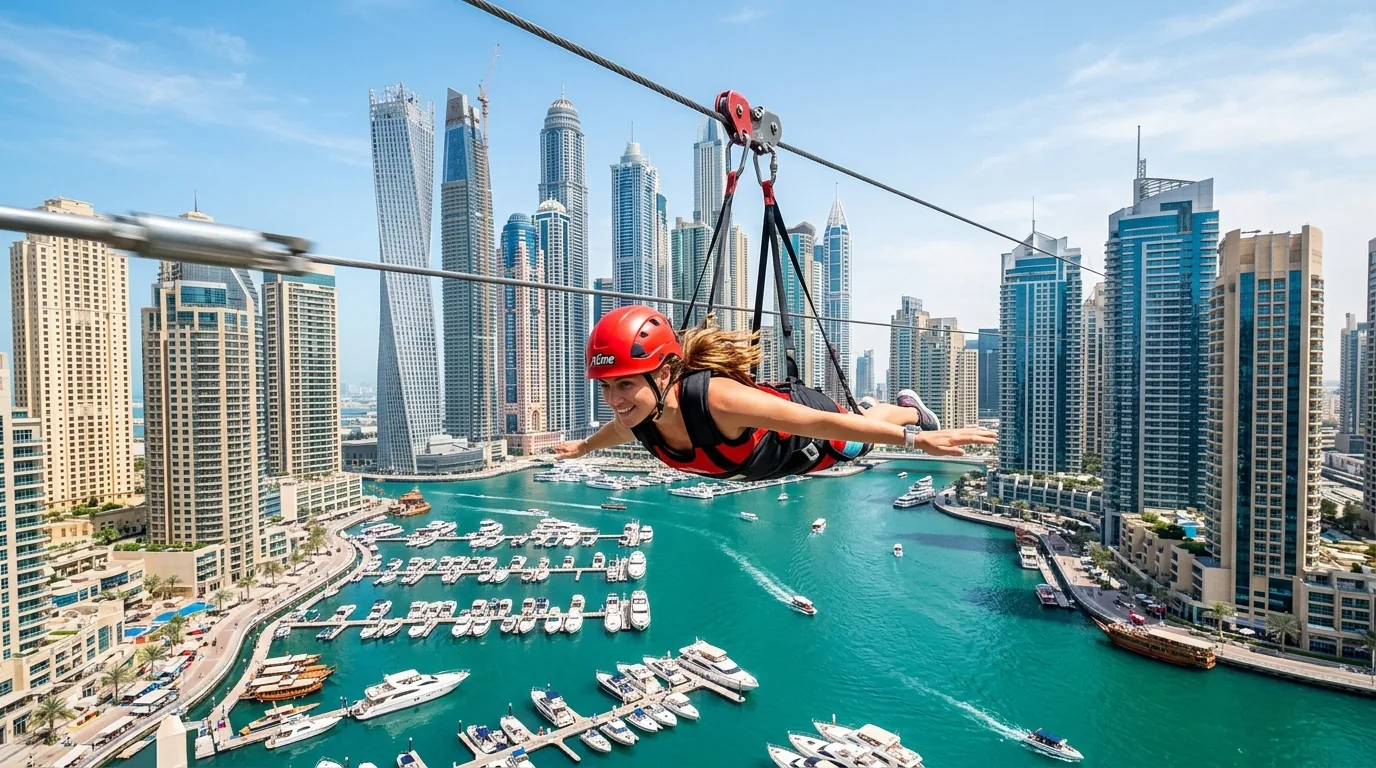 Zipline Activities in UAE 2